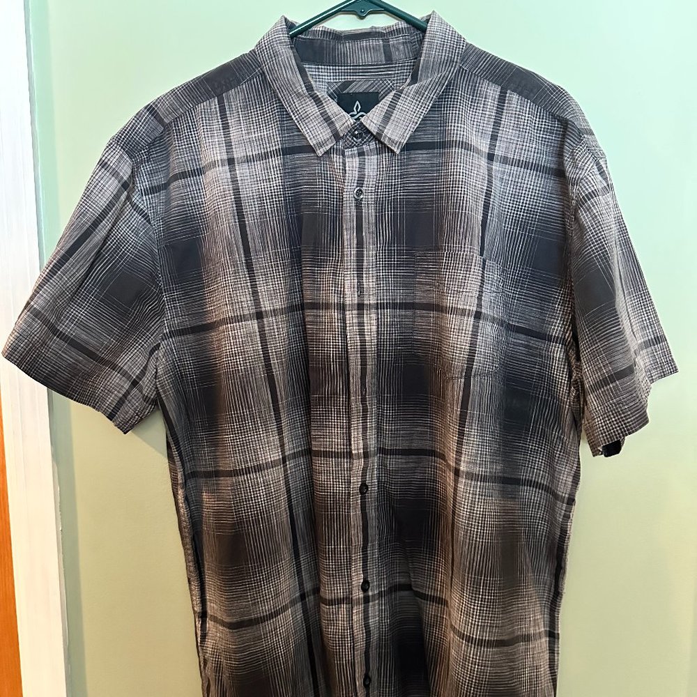 Prana Short Sleeve Button Up Shirt